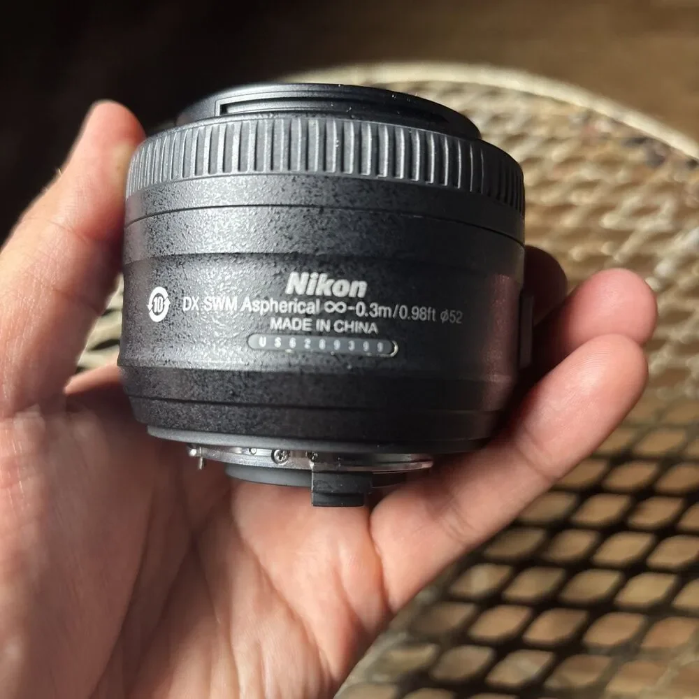 Nikon DX AF-S Nikkor 35mm 1:1.8G Lens